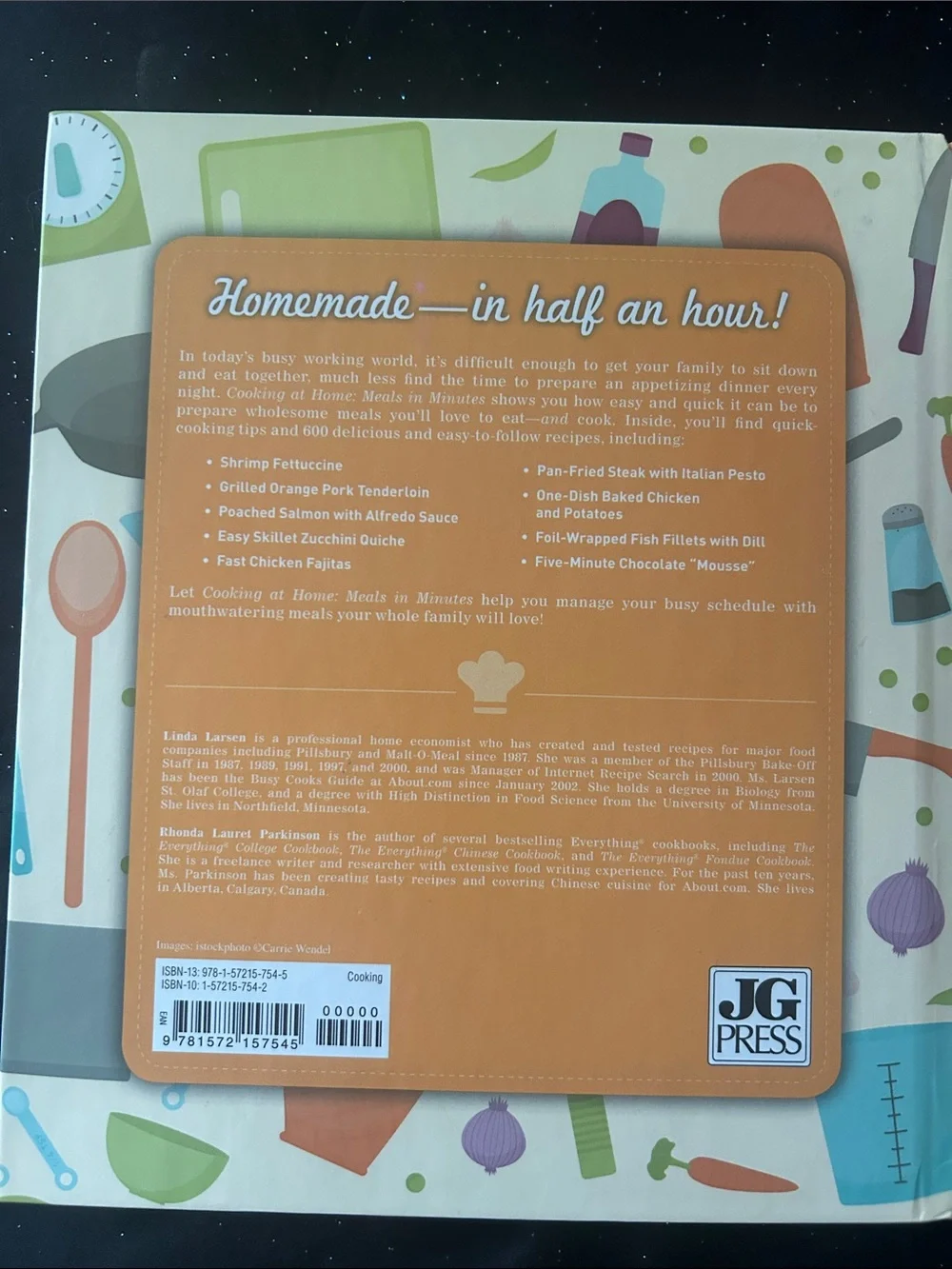 Meals in Minutes Cookbook